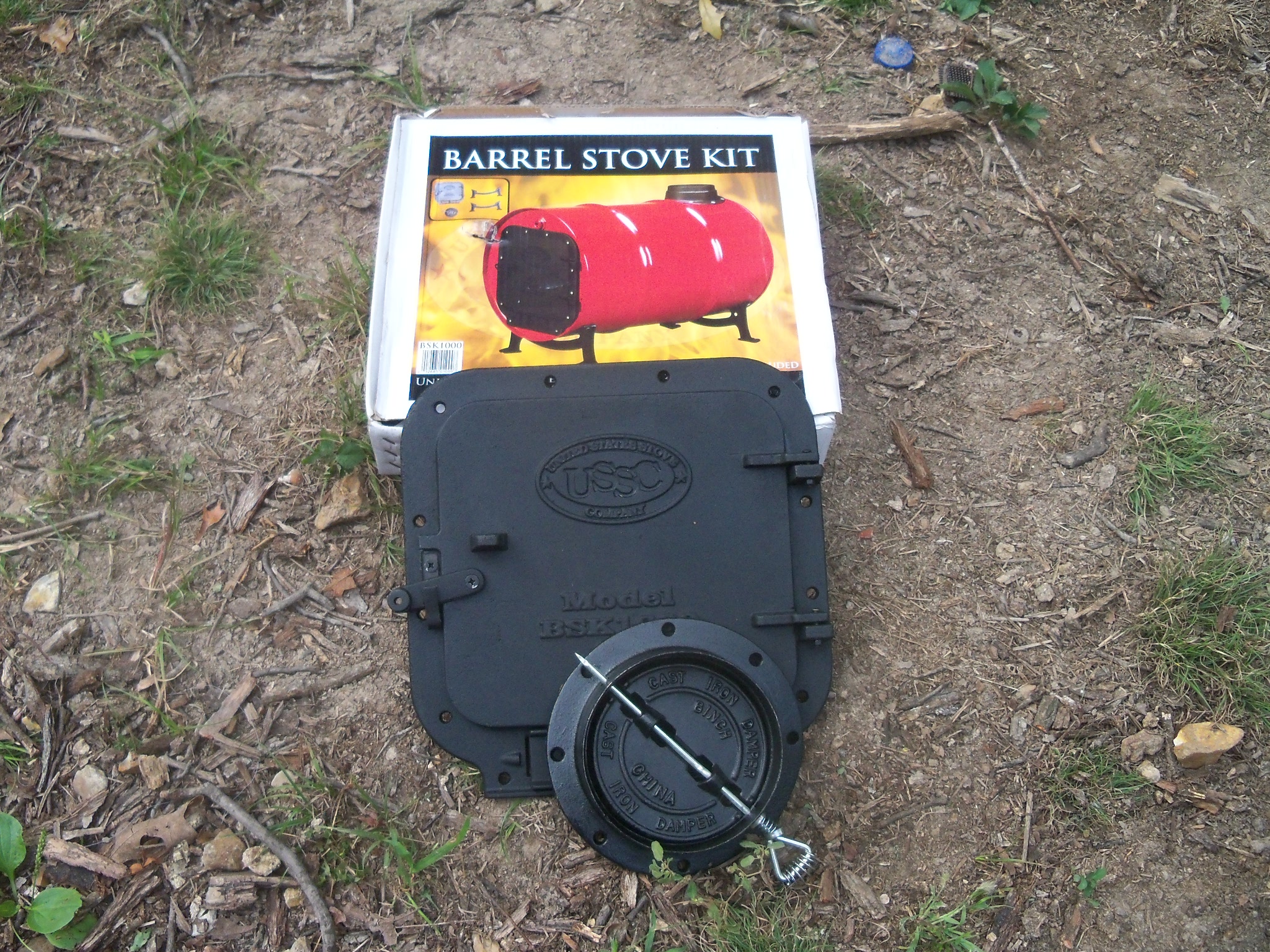 Barrel Stove Kit