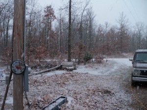 first real snowfall front